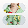 GOMINIMO Hoodie Blanket Kids Fruits Green GO-HB-123-AYS