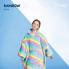 GOMINIMO Hoodie Blanket Kids Rainbow HM-HB-115-AYS