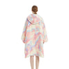 GOMINIMO Hoodie Blanket Adult Tie-Dyed Beige GO-HB-125-AYS