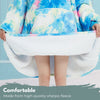 GOMINIMO Hoodie Blanket Adult Tie-Dyed Cyan GO-HB-126-AYS