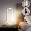 GOMINIMO LED Aluminium Desk Night Lamp Oval Shape (White)