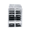 GOMINIMO Makeup Cosmetic Organizer With 12 Drawers (Clear) GO-MCO-100-CS