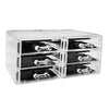 GOMINIMO Makeup Cosmetic Organizer With 12 Drawers (Clear) GO-MCO-100-CS