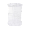 GOMINIMO 360 Degree Rotating Makeup Organizer with 8 Layers of Adjustable Trays GO-MCO-101-CS