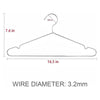 GOMINIMO Stainless Steel Clothes Hangers (30pcs) GO-SSCH-100-GKH