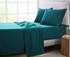 GOMINIMO 4 Pcs Bed Sheet Set 1000 Thread Count Ultra Soft Microfiber - King Single (Teal) GO-BS-114-XS