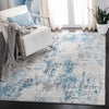 GOMINIMO Floor Mat Abstract Blue Grey 160*230cm