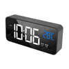 GOMINIMO Digital Clock Mirrored Black GO-CK-100-FKT