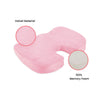 GOMINIMO Memory Foam Seat U Shape Light Pink