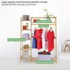 GOMINIMO Bamboo Trapezoidal Coat Rack 100cm GO-CR-104-YJ