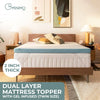 GOMINIMO Dual Layer Mattress Topper 2 inch with Gel Infused (Twin) GO-MTP-100