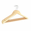 GOMINIMO Wooden Coat Hanger with Smooth Surface (50pcs) GO-WCH-100-WZJ