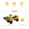 GOMINIMO Kids Ride On Bulldozer Digger Tractor Excavator Toy Car with Helmet GO-KEX-101-JBL