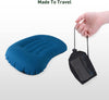 KILIROO Inflatable Camping Travel Pillow - Dark Blue KR-TP-101-SM