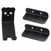 KILIROO 2 Pack of Bicycle Storage Wall Mount Rack (Black) KR-BS-101-LY