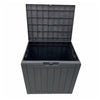 NOVEDEN Gardeon Outdoor Storage Box 118L Container Lockable (Black) NE-GSB-100-SK