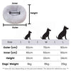 Floofi Pet Bed 80cm (Grey) PT-PB-134-XL