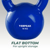 Verpeak Vinyl Kettlebell 8kg Orange VP-KB-126-AC