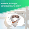 Cervical Massager - Neck Shoulders Back - Heat Knead Shiatsu Massage - Car Home