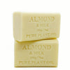 2x 200g Plant Oil Soap Almond and Milk Scent Pure Vegetable Base Bar Australian