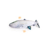 Jittering Sardine Cat Toy Flopping Dancing Fish + Catnip Silvervine Electric USB