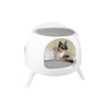 Cat Hideaway Play House - Pet Kitten Scratcher Grooming Catnip + Hiding Station