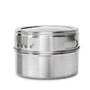 150g Magnetic Spice Jar Stainless Steel Tins - Herb Seasoning Storage Container