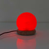 USB Colour Changing Salt Himalayan Lamp - Ball Sphere Shape Pink Rock LED Light