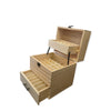 59 Slots Essential Oils Storage Box - Wooden 3-Tier Bottle Holder