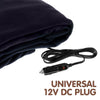 Laura Hill Heated Electric Car Blanket 150x110cm 12v - Blue