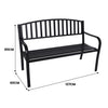 Wallaroo Steel Outdoor Garden Bench - Classic