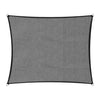 Wallaroo Outdoor Sun Shade Sail Canopy Grey Square 2.5 x 2.5M