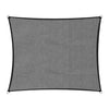 Wallaroo Outdoor Sun Shade Sail Canopy Grey Rectangle 3 x 4M