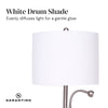 Sarantino 2-in-1 Table Lamp with LED Reading Light