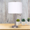 Sarantino 2-in-1 Table Lamp with LED Reading Light