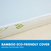 Laura Hill Cool Gel Memory Foam Mattress Topper Bamboo Fabric Cover Double