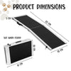 Klika Foldable Aluminium Dog Ramp - 122 x 38 cm