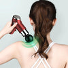 Mini Massage Gun LCD Display Percussion Massager Muscle Relaxing Therapy Deep Tissue AU Black