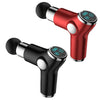 Mini Massage Gun LCD Display Percussion Massager Muscle Relaxing Therapy Deep Tissue AU Black