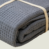 Cotton Woven Waffle Blanket 228 x 228 cm