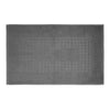 Microfiber Soft Non Slip Bath Mat Check Design (Anthrazit)