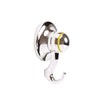 KiahLoc 4PC Chrome 56mm Suction Hook Removable