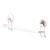 KiahLoc White Towel Rail Holder Removable Suction