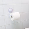 KiahLoc White Toilet Roll Holder Removable Suction