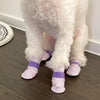 Daeng Daeng Shoes 28pc M Violet Dog Shoes Waterproof Disposable Boots Anti-Slip Socks