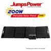 JumpsPower 200W Solar Panel Portable Charger Power Generator Foldable Camping