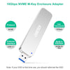 CHOETECH PC-HDE04 USB 3.0 Gen 2 To NVME M.2 SSD Aluminum Portable Hard Drive Case