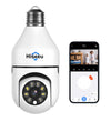 Hiseeu P03 2MP Light Bulb WiFi Panorama IP Camera