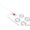 Huntkey Power Board (SAC807) with 8 sockets and 4 USB charging port  and surge protection (total 4.0A)