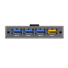 ICY BOX 4 Port USB 3.0 hub with USB charge port  (IB-AC611)